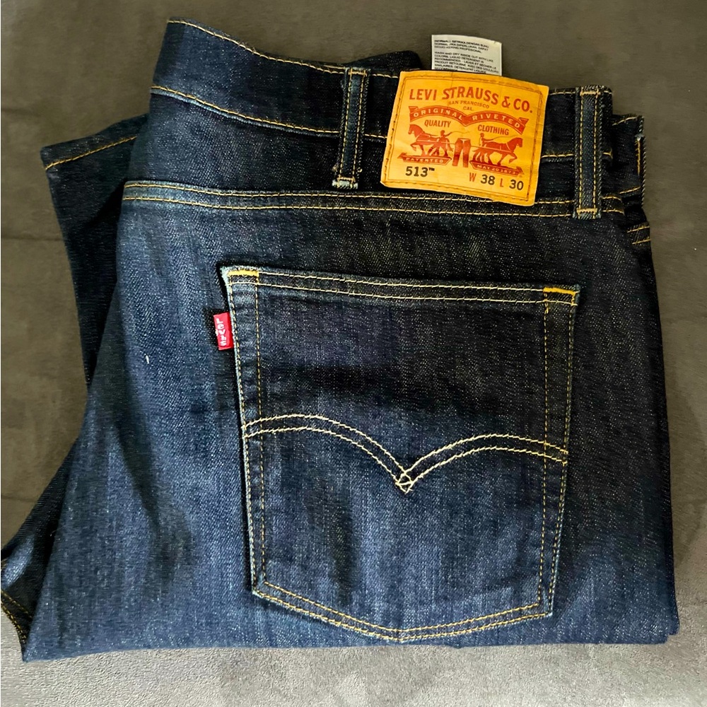 Levi's 513 Men's Blue Jeans in good/used condition